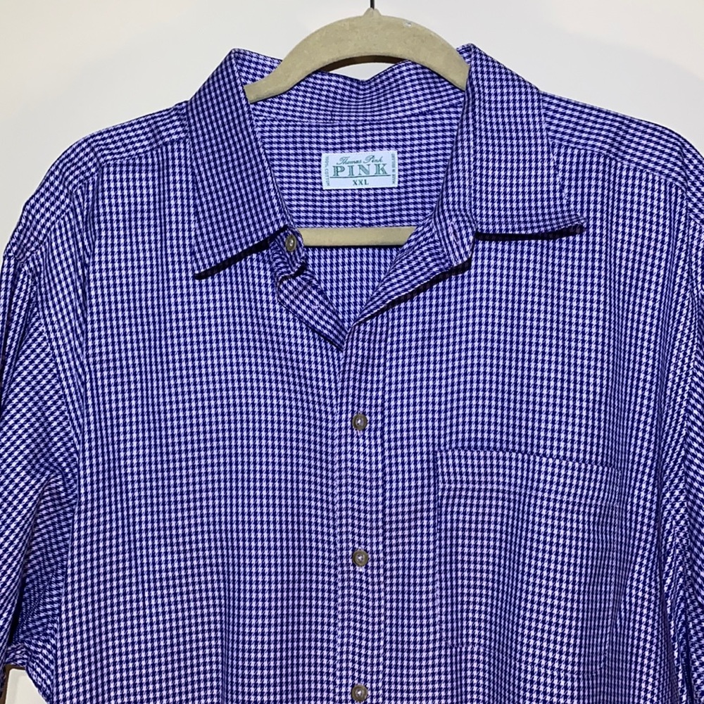 Thomas Pink Men’s excellent condition patterned dress shirt
